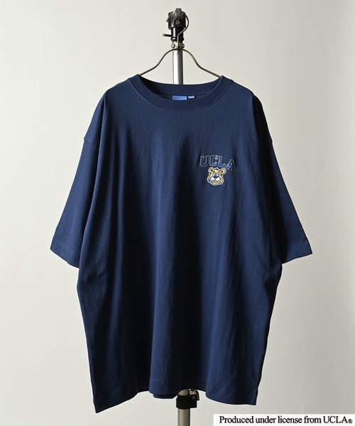 セール】UCLA/OE天竺UCLA刺繍TEE（Tシャツ/カットソー）｜ONE