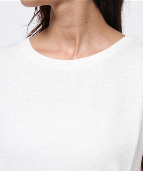 MOUSSY（マウジー）の「Slub Sweat OP（ワンピース・レディース・オフホワイト/トップグレー/ブラック・FREE）」の9枚目の写真