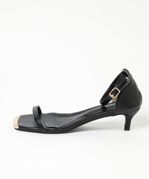 Andemiu（アンデミュウ）の「メタルストラップサンダル114559（サンダル・レディース・オフホワイト/ブラック・LARGE/MEDIUM）」の8枚目の写真