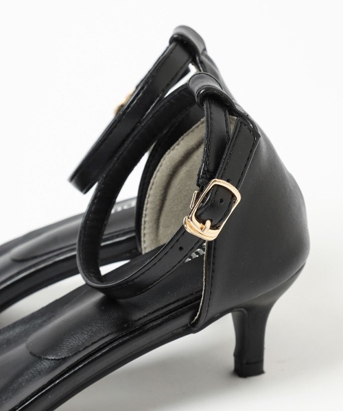 Andemiu（アンデミュウ）の「メタルストラップサンダル114559（サンダル・レディース・オフホワイト/ブラック・LARGE/MEDIUM）」の15枚目の写真