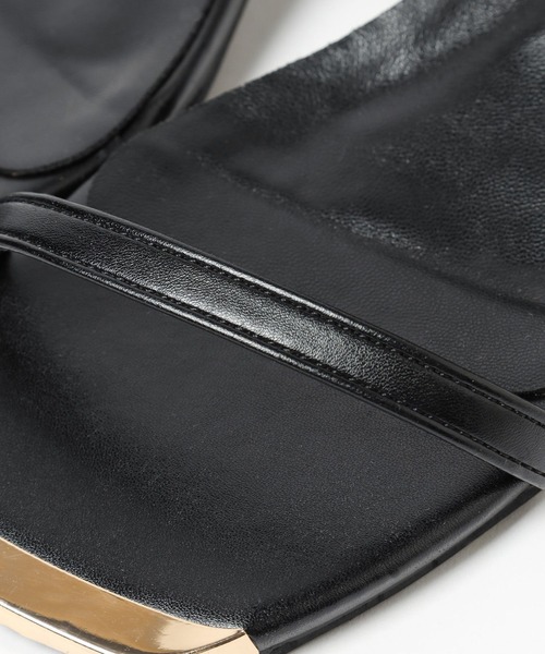 Andemiu（アンデミュウ）の「メタルストラップサンダル114559（サンダル・レディース・オフホワイト/ブラック・LARGE/MEDIUM）」の20枚目の写真