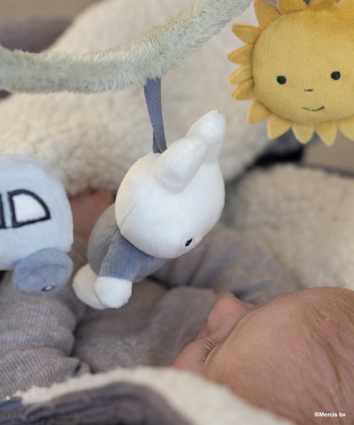 Miffy（ ミッフィー）の「miffy ミッフィー ハンギングトイ（おもちゃ・キッズ・ブルー/ピンク・ONE SIZE）」の4枚目の写真