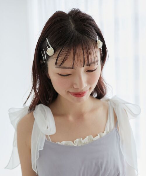 MAJESTIC LEGON(マジェスティックレゴン)の「モチーフヘアピンセット(ヘアピン・レディース・B/A/C・FREE)」の4枚目の写真