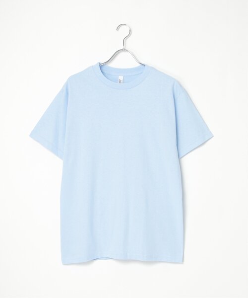 American Apparel（アメリカンアパレル）の「【American Apparel】6.0oz USA COTTON ユニセックスハーフスリーブＴ（Tシャツ/カットソー・メンズ・スカイブルー/ベージュ/ミント/ライトピンク/カーキ/ネイビー・LL/S/M/L）」の16枚目の写真