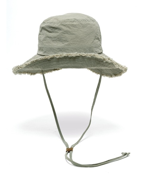 ムラサキスポーツ(ムラサキスポーツ)の「SURF8/サーフエイト サーフハット BEACH FG-BUCKET HAT 83S3U8(ハット・レディース・ブラック/ライトカーキ/ホワイト系その他・FREE)」の1枚目の写真