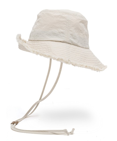 ムラサキスポーツ(ムラサキスポーツ)の「SURF8/サーフエイト サーフハット BEACH FG-BUCKET HAT 83S3U8(ハット・レディース・ブラック/ライトカーキ/ホワイト系その他・FREE)」の5枚目の写真