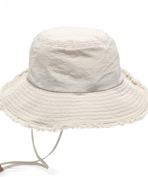 ムラサキスポーツ(ムラサキスポーツ)の「SURF8/サーフエイト サーフハット BEACH FG-BUCKET HAT 83S3U8(ハット・レディース・ブラック/ライトカーキ/ホワイト系その他・FREE)」の6枚目の写真