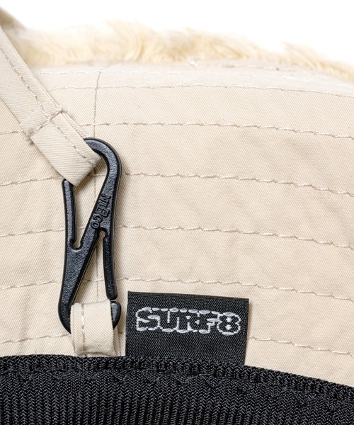ムラサキスポーツ(ムラサキスポーツ)の「SURF8/サーフエイト サーフハット BEACH FG-BUCKET HAT 83S3U8(ハット・レディース・ブラック/ライトカーキ/ホワイト系その他・FREE)」の15枚目の写真