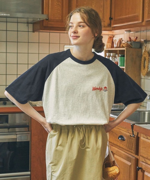 Wendy's】別注 ウェンディーズ ヴィンテージプリント 半袖Tシャツ MONO