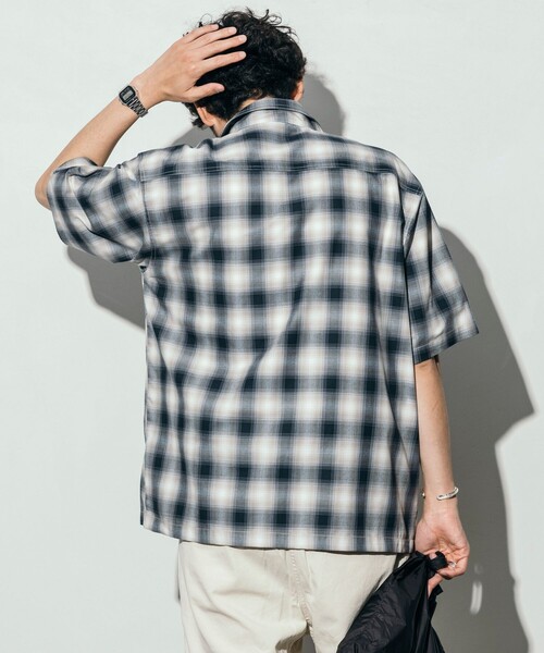 RED KAP（レッドキャップ）の「RED KAP/レッドキャップ 別注 リラックスフィット ハーフジップ ワンポイント 半袖ワークシャツ/SP H/Z SS SHIRT（シャツ/ブラウス・メンズ・ブラック/チャコールグレー/ベージュ/サックスブルー/ブルー/レオパード/その他13・MEDIUM/LARGE）」の19枚目の写真