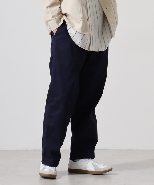 MONT KEMMEL(モンケメル)の「MONT KEMMEL T/C TWILL TUCK EASY WORK PANTS(その他パンツ・メンズ・ベージュ/ブラック/ネイビー・40/38/42)」の4枚目の写真