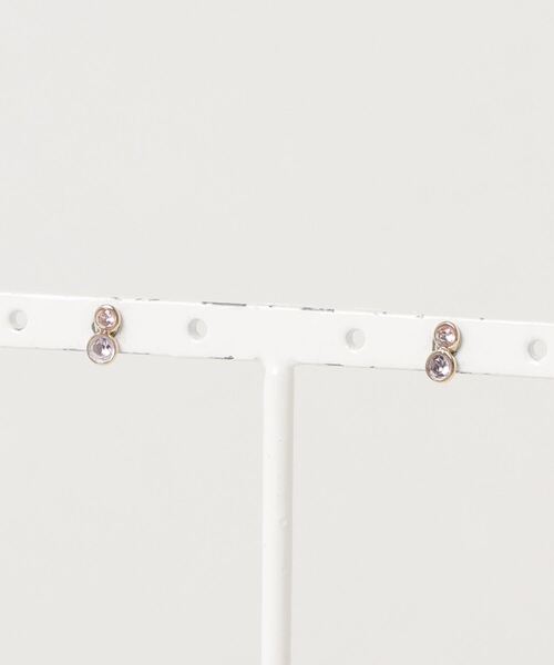 itam（アイタム）の「【itam】アイタム / NATURAL STONE 天然石×天然石 ブラスピアス（ピアス（両耳用）・レディース・レッド/パープル/オレンジ/クリア/グリーン/ブルー・FREE）」の15枚目の写真