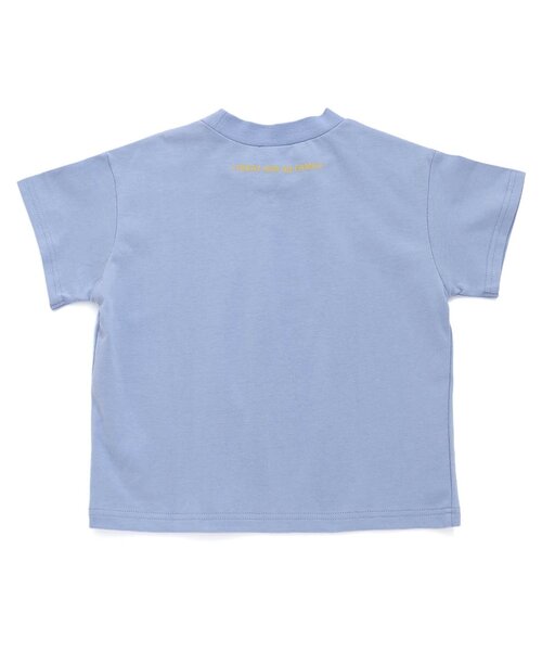 BREEZE（ブリーズ）の「アニマルフォトTシャツ（Tシャツ/カットソー・キッズ・ライム/オフホワイト/ブルー・140/130/120/110/100/90/80）」の4枚目の写真