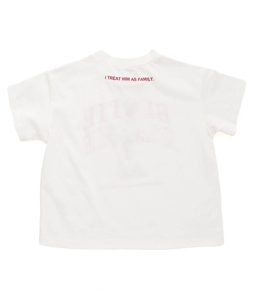 BREEZE（ブリーズ）の「アニマルフォトTシャツ（Tシャツ/カットソー・キッズ・ライム/オフホワイト/ブルー・140/130/120/110/100/90/80）」の5枚目の写真