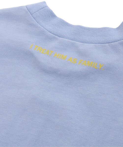 BREEZE（ブリーズ）の「アニマルフォトTシャツ（Tシャツ/カットソー・キッズ・ライム/オフホワイト/ブルー・140/130/120/110/100/90/80）」の11枚目の写真