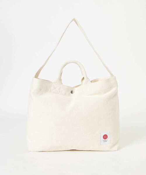 URBAN RESEARCH(アーバンリサーチ)の「kusakura sashiko トートバッグM(トートバッグ・メンズ・オフホワイト/ブラック/ライトインディゴブルー・0)」の11枚目の写真