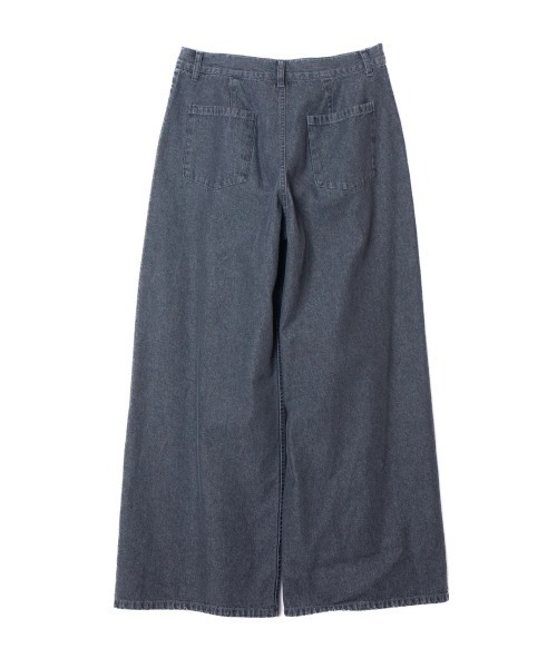 高山都 オブレクト oblekt タックデニムパンツ oblekt（オブレクト）の「タックデニムパンツ（デニムパンツ