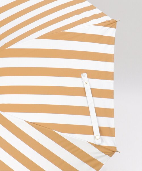 LBC（エルビーシー）の「マリンストライプ 遮光 日傘（長傘・レディース・ベージュ/ネイビー・FREE）」の5枚目の写真