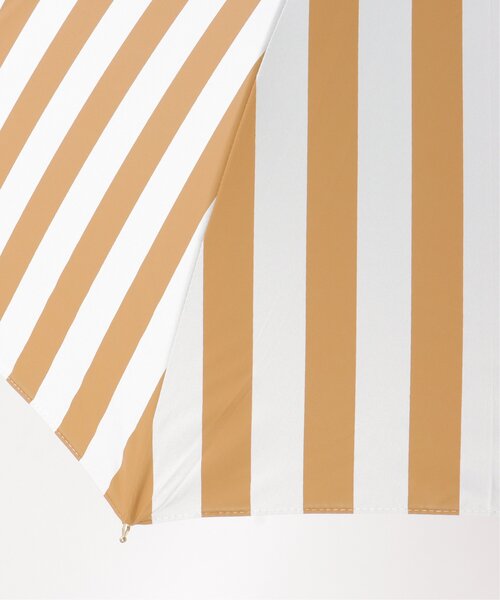 LBC（エルビーシー）の「マリンストライプ 遮光 日傘（長傘・レディース・ベージュ/ネイビー・FREE）」の6枚目の写真