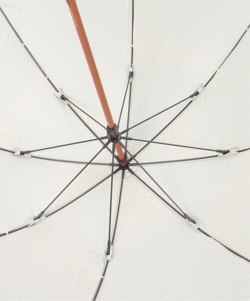 LBC（エルビーシー）の「マリンストライプ 遮光 日傘（長傘・レディース・ベージュ/ネイビー・FREE）」の8枚目の写真