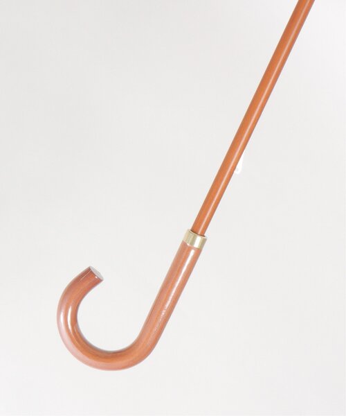 LBC（エルビーシー）の「マリンストライプ 遮光 日傘（長傘・レディース・ベージュ/ネイビー・FREE）」の9枚目の写真