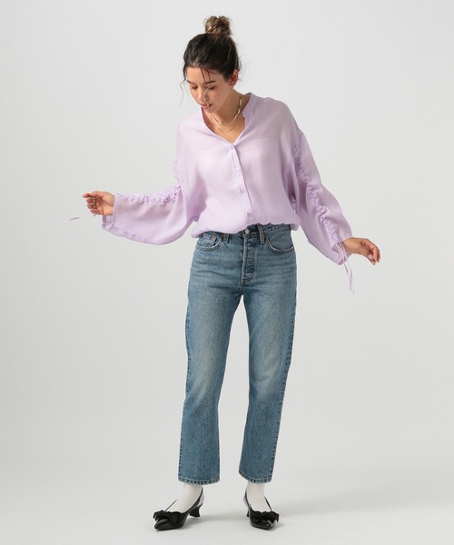 BAYFLOW（ベイフロー）の「[足にフィットする]フレフィットリボンミュール（パンプス・レディース・ブラック/レオパード・MEDIUM/LARGE）」の6枚目の写真