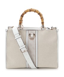 Guess | KERIMA Bamboo 2 Compartment Tote ショルダーバッグ レディース(ショルダーバッグ)