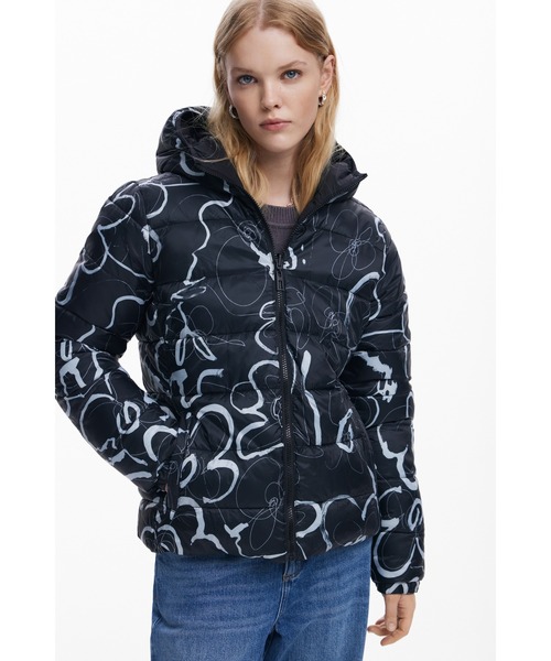 セール】DAISYPADDED デイジープリント 中綿ジャケット（ダウン