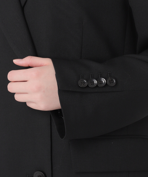 美品 レサージュ 24AW LANAミストウール ダブルジャケット セール】LANAミストウール ダブルジャケット（テーラードジャケット
