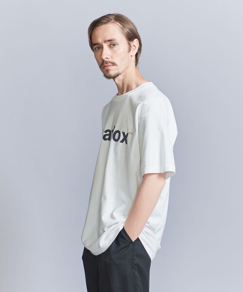 cabaret poval(キャバレーポバール)の「【別注】 <cabaret poval> PARADOX TEE(Tシャツ/カットソー・メンズ・ホワイト/ネイビー・L/M)」の4枚目の写真