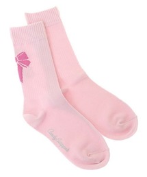 GLITTER RIBBON RIB ソックス