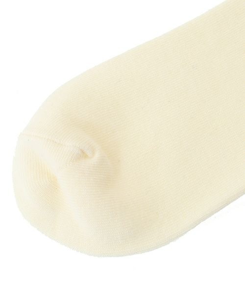 Candy Stripper（キャンディストリッパー）の「GLITTER RIBBON RIB ソックス（ソックス/靴下・レディース・アイボリー/ブラック/ピンク・FREE）」の7枚目の写真