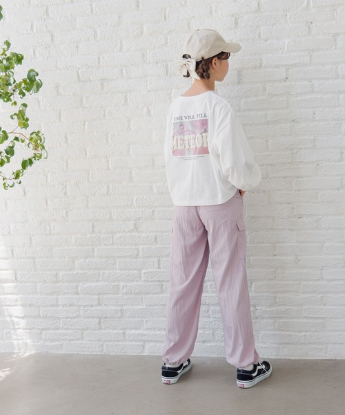 セール】ヘビロッTEE/ワイド長袖/115747（Tシャツ/カットソー