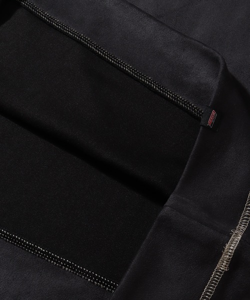 Dickies(ディッキーズ)の「【GENUINE DICKIES/ジェニュインディッキーズ】ポリスウェード 配色 ステッチ クルーネック 長袖 スウェット トレーナー(スウェット・メンズ・スミクロ/グリーン/ブルー/オフホワイト・XL/L/M)」の20枚目の写真