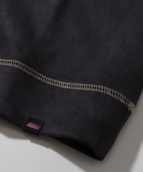 Dickies(ディッキーズ)の「【GENUINE DICKIES/ジェニュインディッキーズ】ポリスウェード 配色 ステッチ クルーネック 長袖 スウェット トレーナー(スウェット・メンズ・スミクロ/グリーン/ブルー/オフホワイト・XL/L/M)」の18枚目の写真