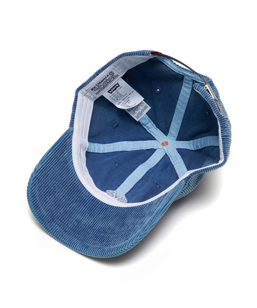 Levi's(リーバイス)の「Levi's/リーバイス グラフィック コーデュロイキャップ ブルー(キャップ・メンズ・ブルー・OS)」の5枚目の写真