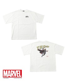 GLAZOS | 【MARVEL】ソー/バックプリントビッグTシャツ(Tシャツ/カットソー)