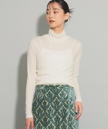 Ray BEAMS | ガーゼ フライス タートルネック トップス(Tシャツ/カットソー)