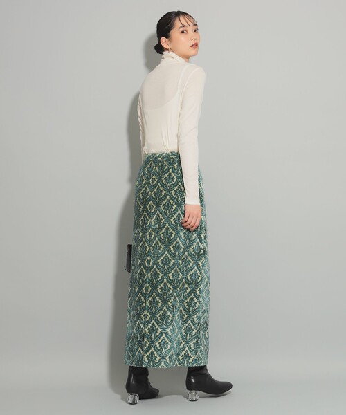 Ray BEAMS(レイビームス)の「ガーゼ フライス タートルネック トップス(Tシャツ/カットソー・レディース・レッド/ブラック/アイボリー・ONE SIZE)」の18枚目の写真