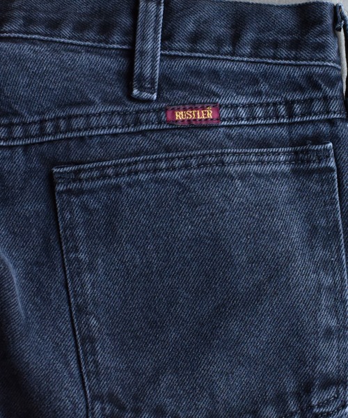 VINTAGE（ヴィンテージ）の「【ヴィンテージ古着】RUSTLER / ラスラー デニムパンツ ブラックデニム（デニムパンツ・メンズ・ブラック・34）」の12枚目の写真
