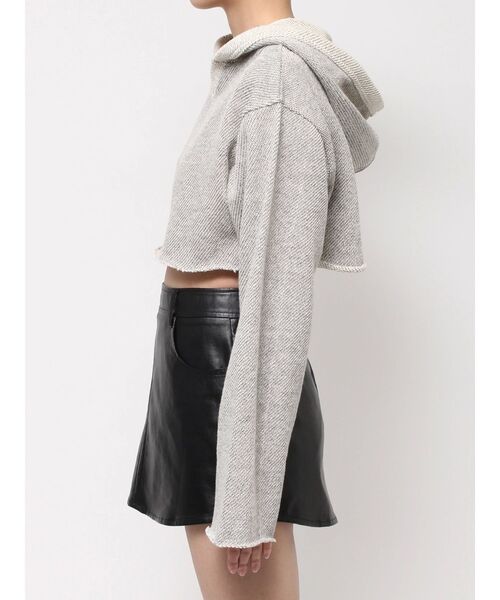ANDRAP/アンドラップ/ZIP SHORT PK/ジップショートパーカー