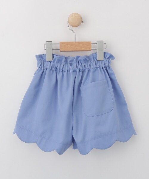 SHOO・LA・RUE(シューラルー)の「◆【110-140cm】裾スカラップショートパンツ(その他パンツ・キッズ・ブラック/ライトブルー/ベージュ・12/11/13/14)」の12枚目の写真