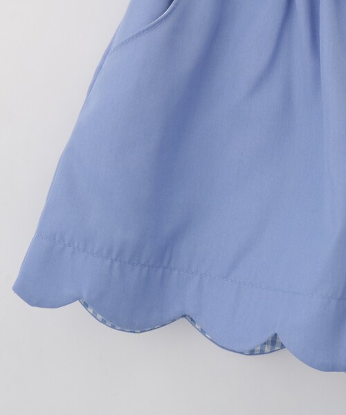 SHOO・LA・RUE(シューラルー)の「◆【110-140cm】裾スカラップショートパンツ(その他パンツ・キッズ・ブラック/ライトブルー/ベージュ・12/11/13/14)」の16枚目の写真