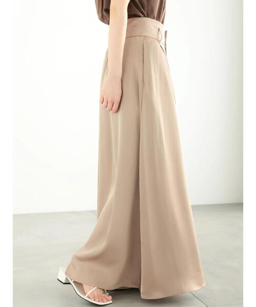 新品未使用♡Heve へイヴ サテンフレアガウチョPTパンツ ピーチ 36サイズ m48789577679_1.jpg?1747500089