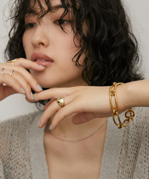 Aunt Marie's（アントマリーズ）の「ヘンケイチェーンブレスレット/ステンレススチール（ブレスレット・レディース・シルバー/ゴールド・FREE）」の15枚目の写真