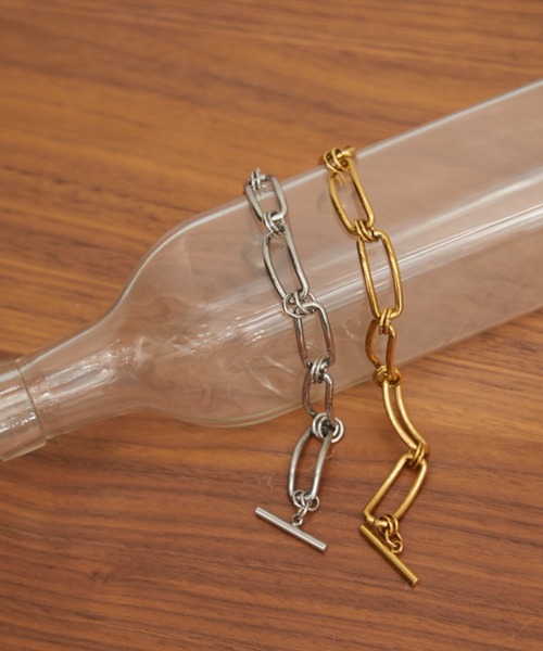 Aunt Marie's（アントマリーズ）の「ヘンケイチェーンブレスレット/ステンレススチール（ブレスレット・レディース・シルバー/ゴールド・FREE）」の19枚目の写真