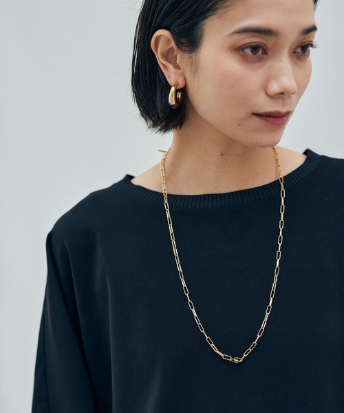 BARNYARDSTORM（バンヤードストーム）の「BARNYARDSTORM / スリムチェーンロングラリエット（ネックレス・レディース・ゴールド/シルバー・FREE）」の5枚目の写真