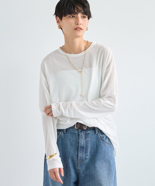 BARNYARDSTORM（バンヤードストーム）の「BARNYARDSTORM / スリムチェーンロングラリエット（ネックレス・レディース・ゴールド/シルバー・FREE）」の10枚目の写真