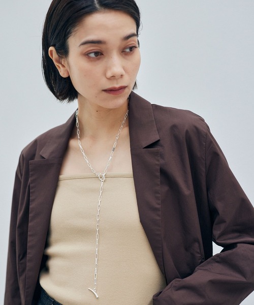 BARNYARDSTORM（バンヤードストーム）の「BARNYARDSTORM / スリムチェーンロングラリエット（ネックレス・レディース・ゴールド/シルバー・FREE）」の22枚目の写真