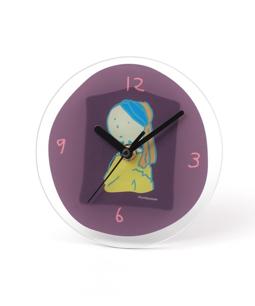 LAKOLE（ラコレ）の「[世界の名作]ガラス時計 / 142653（置時計・レディース・その他2/その他3/その他1・FREE）」の2枚目の写真